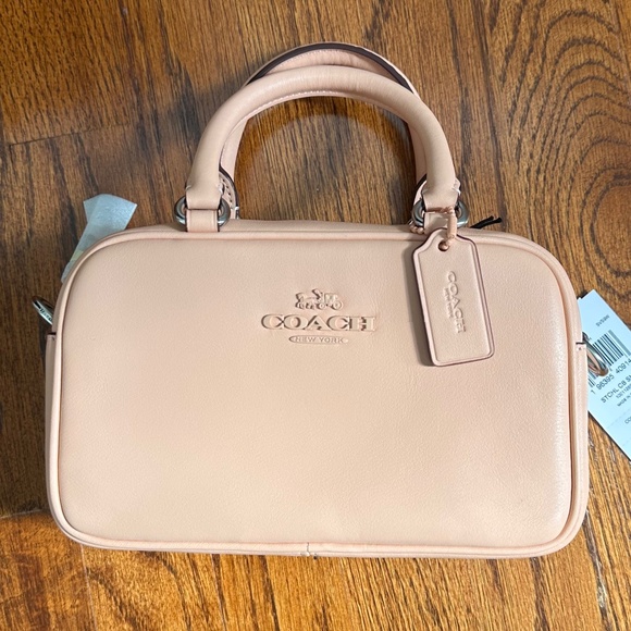 Coach Faded Blush Crossbody Satchel New with Tags - Picture 4 of 16
